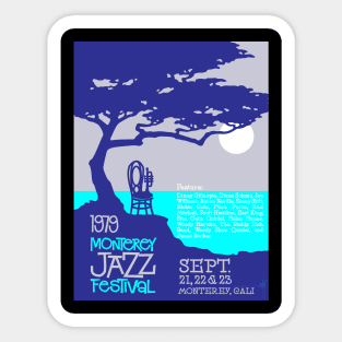 Monterey Jazz Festival 1979 Sticker